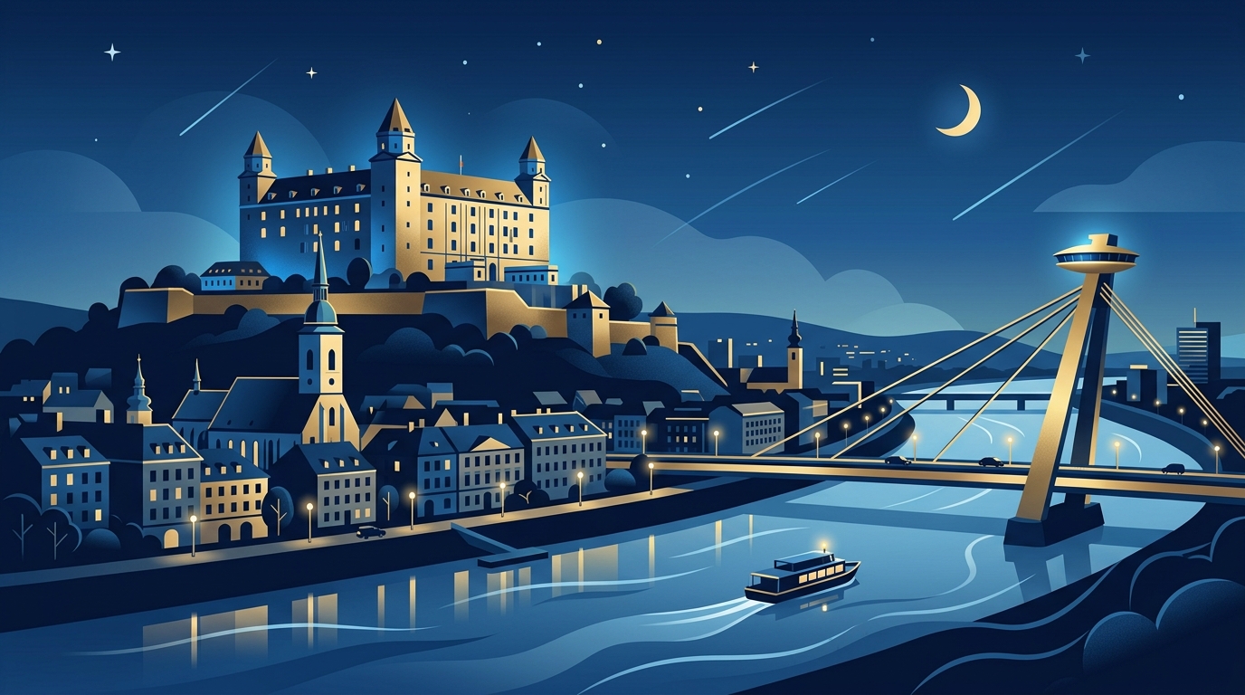 Bratislava Slovakia Skyline